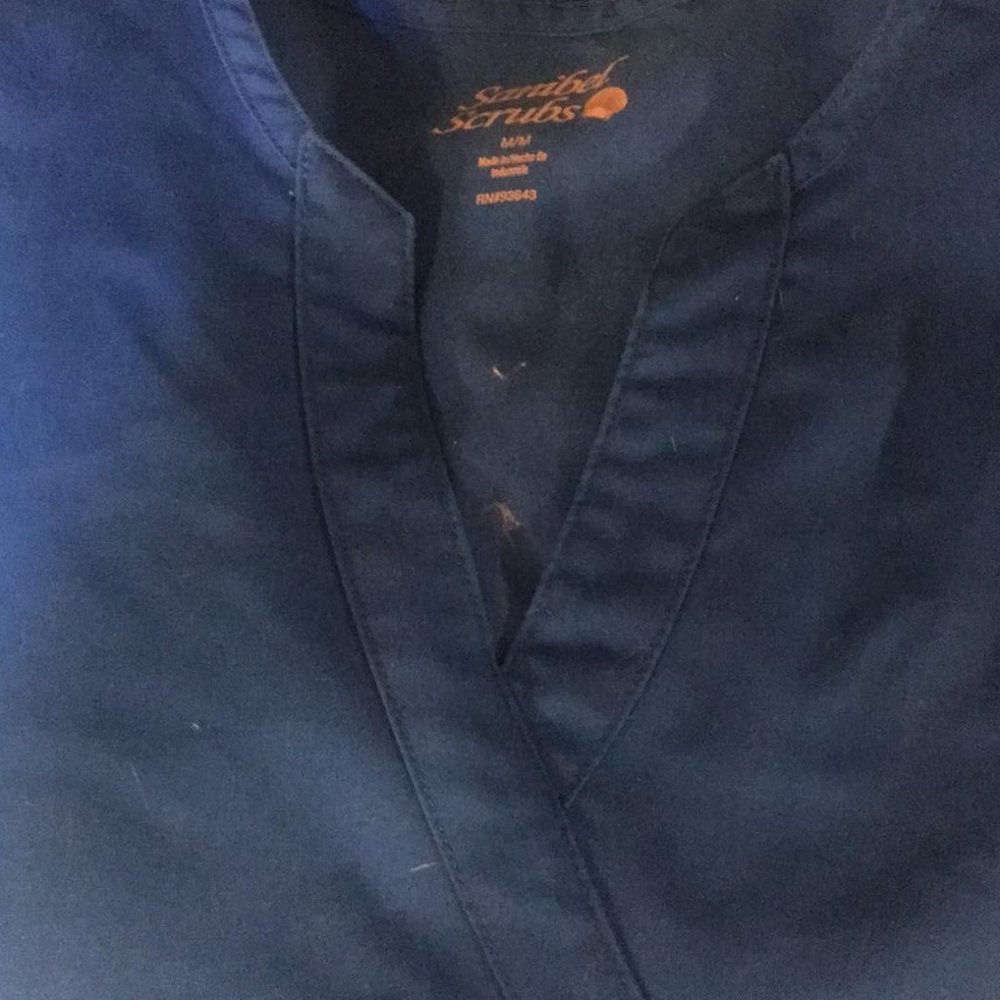 Duke blue scrubs tops and bottoms